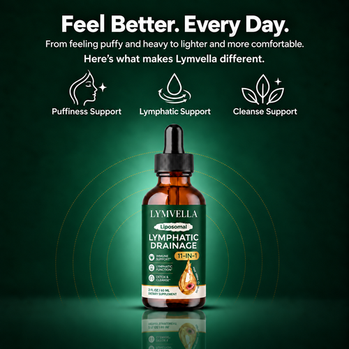 Lymvella Liposomal Lymphatic Drainage Drops