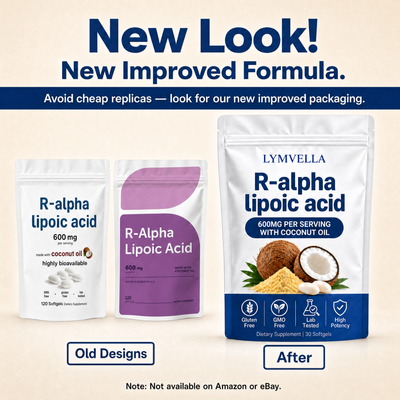Lymvella R-Alpha Lipoic Acid 600mg